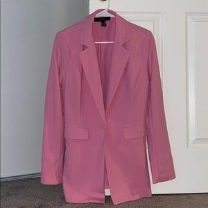 Pink blazer